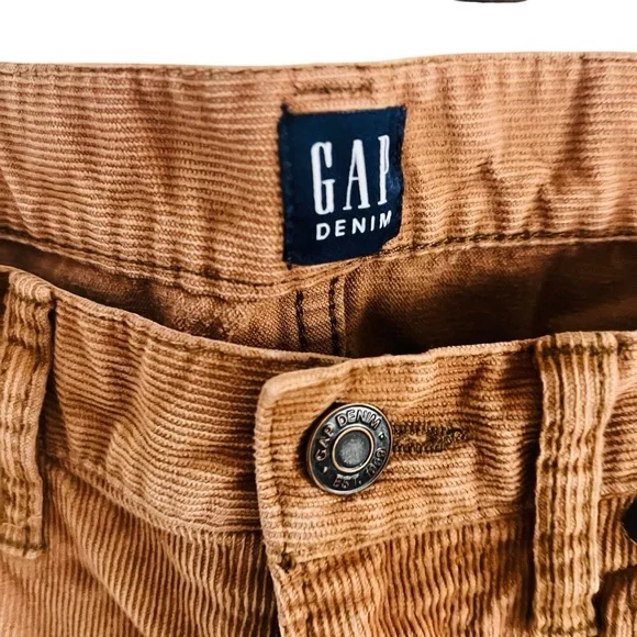GAP Men's Tan Corduroy Pants - Picture 3 of 4